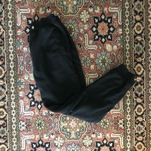 Men’s Black Medium Galaxy Sweatpants. Cuffed Ankle